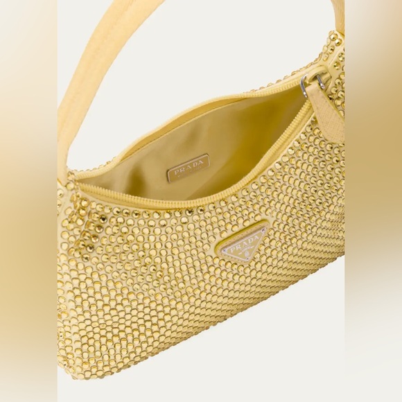 Prada Re-Edition 2000 Allover Crystal-Embellished Shoulder Bag - Picture 3 of 4